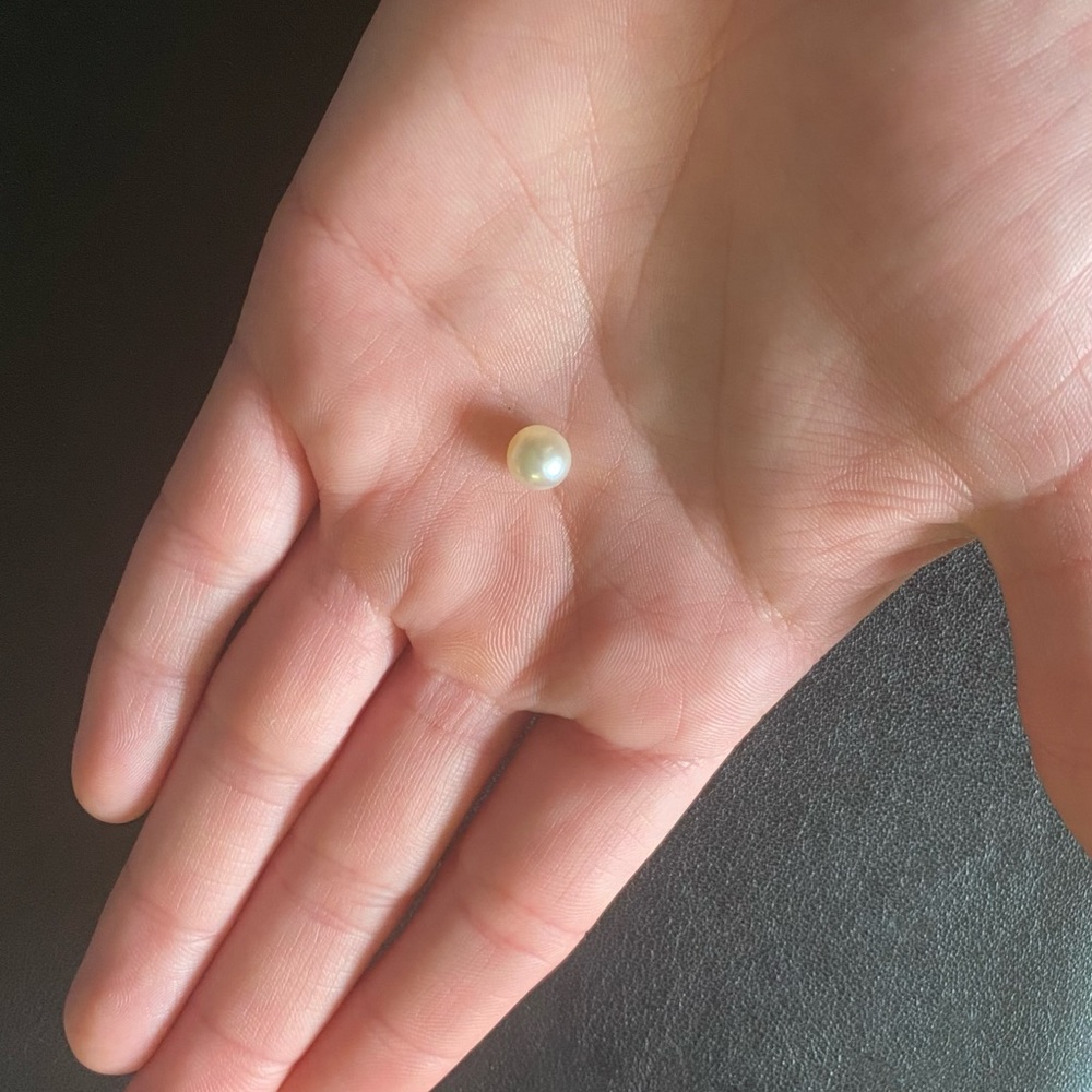 🤍🌊AUTHENTIC UNMODIFIED INTACT AKOYA PEARL🌊🤍